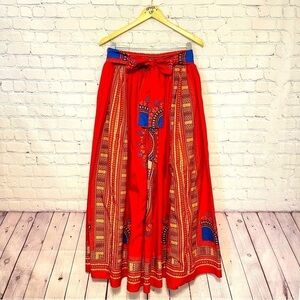 Step in Style African/Ankara Wax Fabric Dashiki Print Women's Skirt